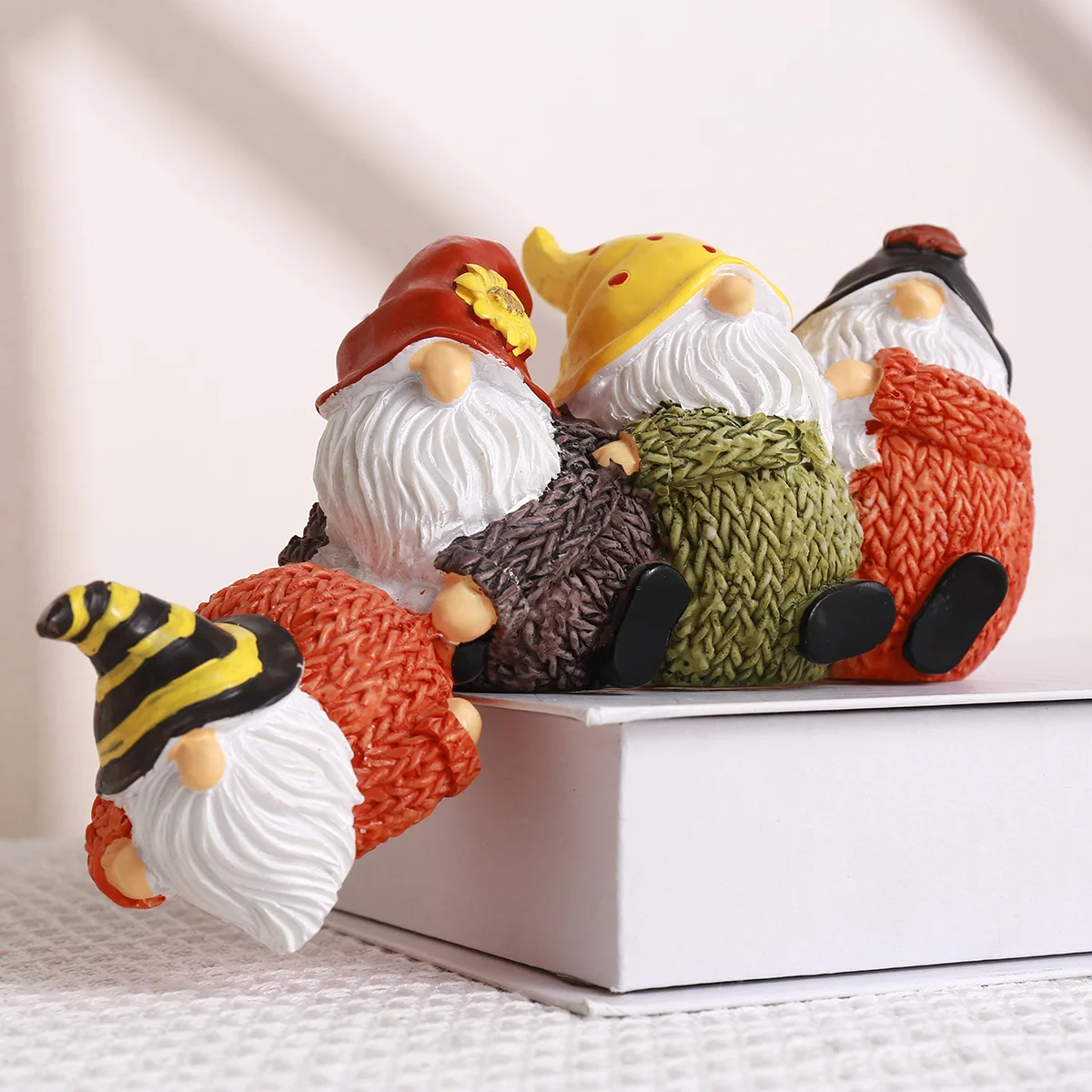 Cross Border Explosive Resin Dwarf Santa Crafts Creative Microscopic Tabletop Gardening