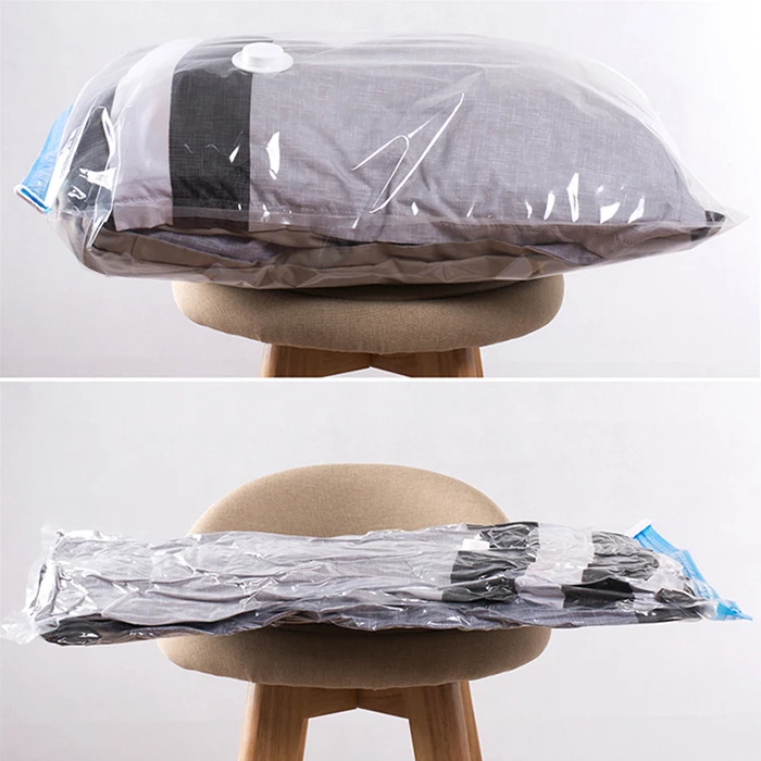 Good quality plastic giant vacuum seal zip lock storage bag Travel Clothes Vacuum Bag for mattress