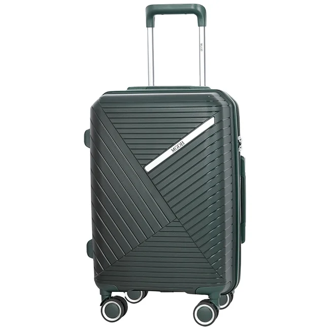 MGOB Custom Handle PP Suitcase 4 Wheels Travel Cases Travelling Bags Carry-on luggage