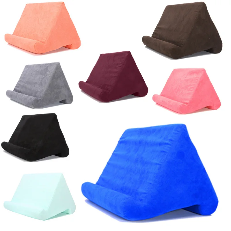 Планшет подушки с несколькими углами в виде книжки подставкой рисунком для телефона держатель