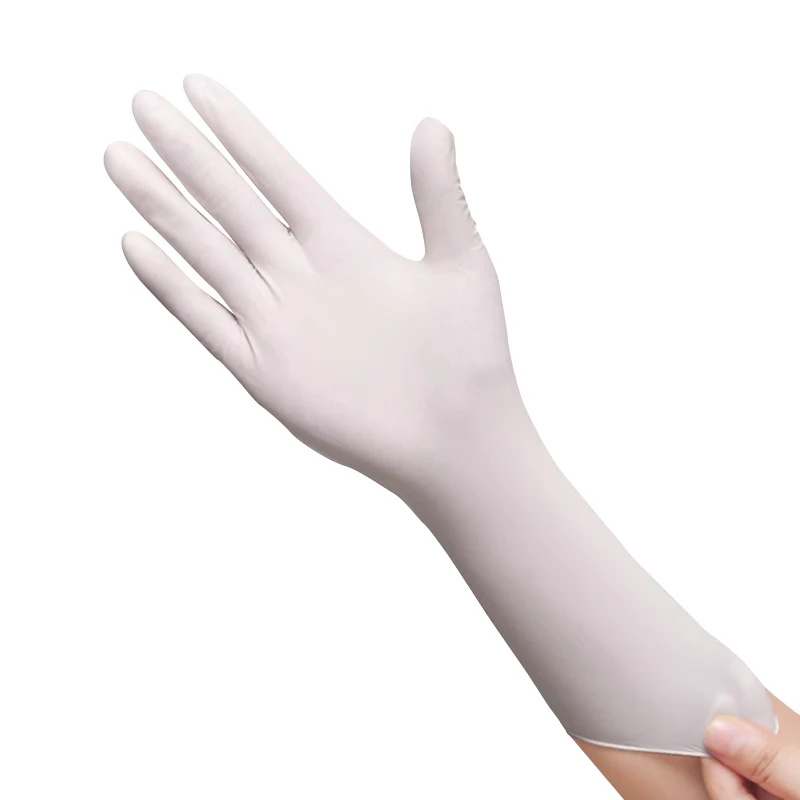 Disposable latex gloves for food grade beauty salon kitchen cleaning powder free vinyl household business gloves