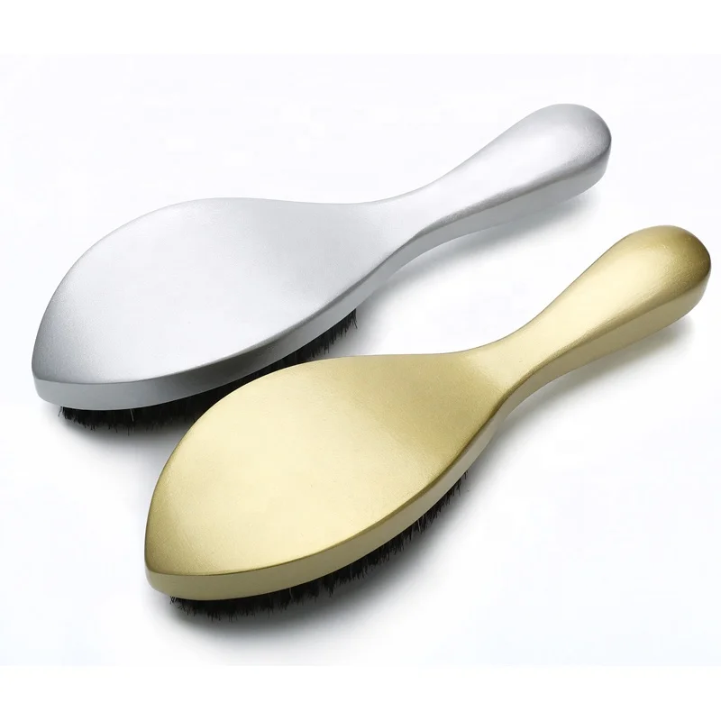 Gold soft medium hard curve 360 waves brush