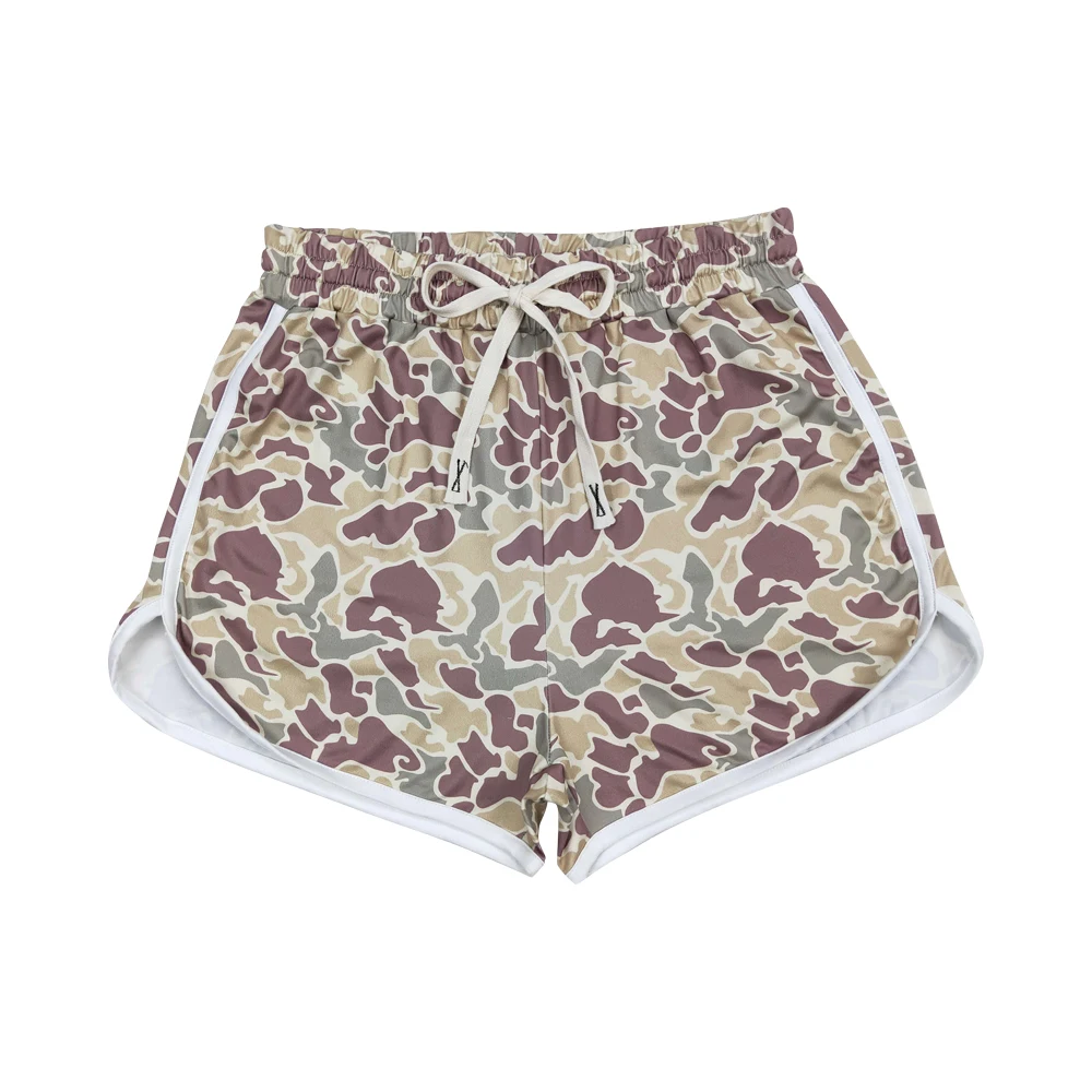 Girls camo shorts high quality wholesale newborn girl shorts Swimming trunks toddler girl Clothing