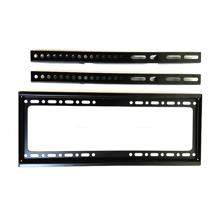 Manufacturer Supply High Quality Adjustable Steel Black Tv Wall Mount Bracket Universal wall mount tv bracket