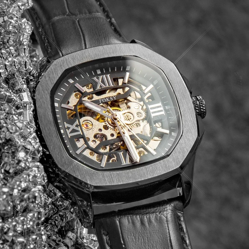 High Quality Wrist Watches Custom Luxury Automatic Skeleton Mechanical Hand Montre Watch For Man In Wristwatch