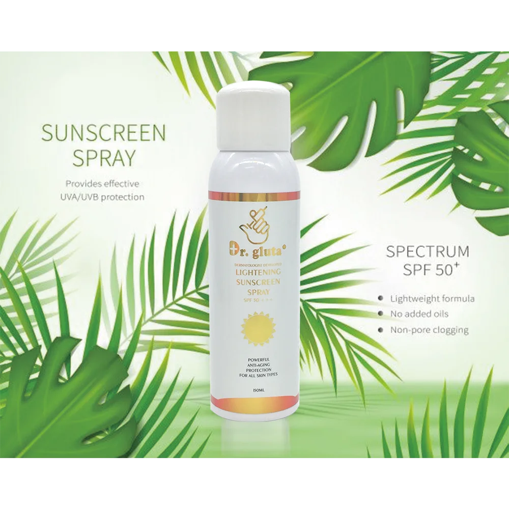 The Best Sunscreen Spray Mists for Your Face and Body Quick and Easy to Absorb Lightening Spray Sunscreen SPF 50+++ 150 ML