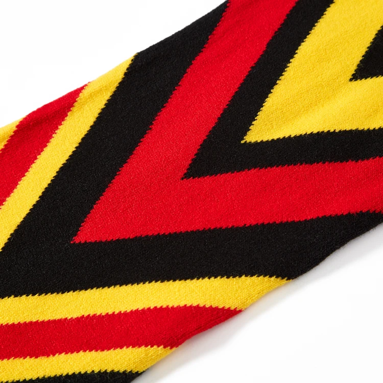 New Custom Jacquard Knitted Scarf High Quality Warm Winter Acrylic Scarf