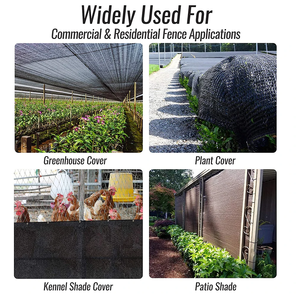 Hdpe Plastic uv Treated Agriculture Farming greenhouse Roof Garden Outdoor Green Fence Sun Protection monofilament Shade Net