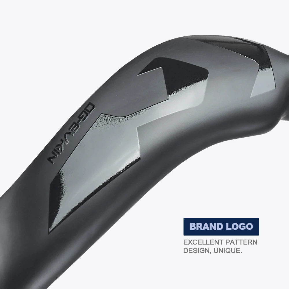 OG-EVKIN HB-200 Carbon Handlebar Fixed Gear Bar Track Handle Matte UD 31.8MM 385MM Drop Bar Races Training Handle Bicycle Part