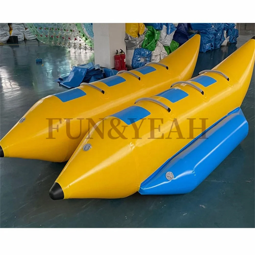 Inflatables bananas boats waters sports tugboat inflatable boat water game banana boat