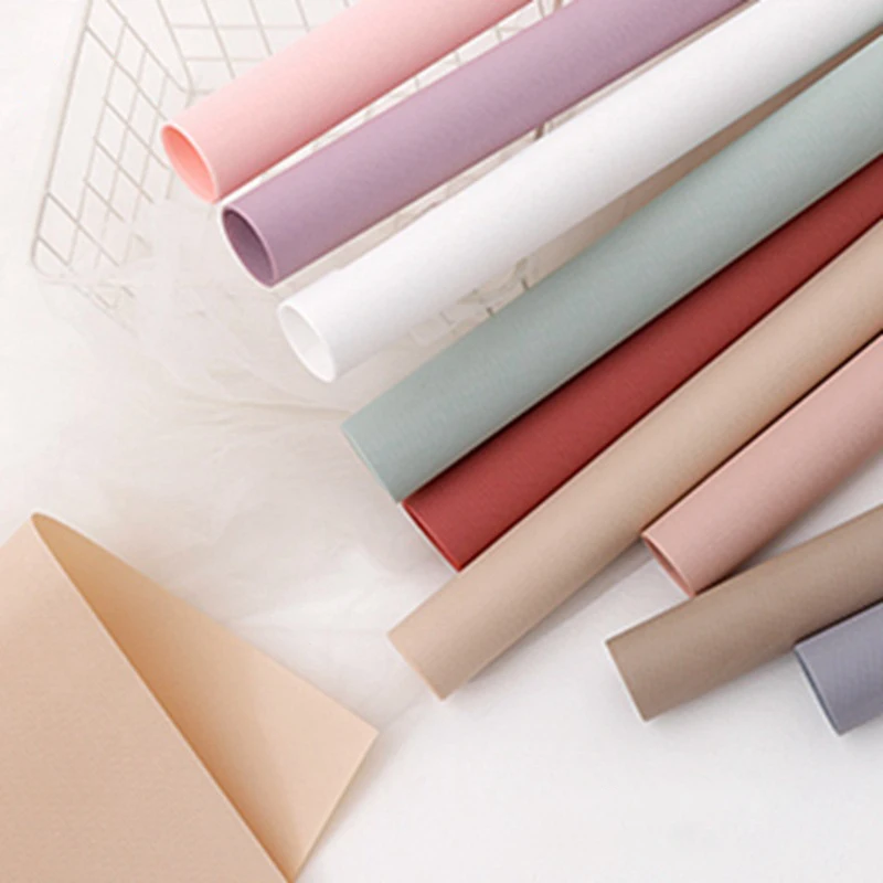 Design Fashional Cheap Recycled Custom Logo Printed Flower Paper Wrapping Flowers Wrapping Papers 2020