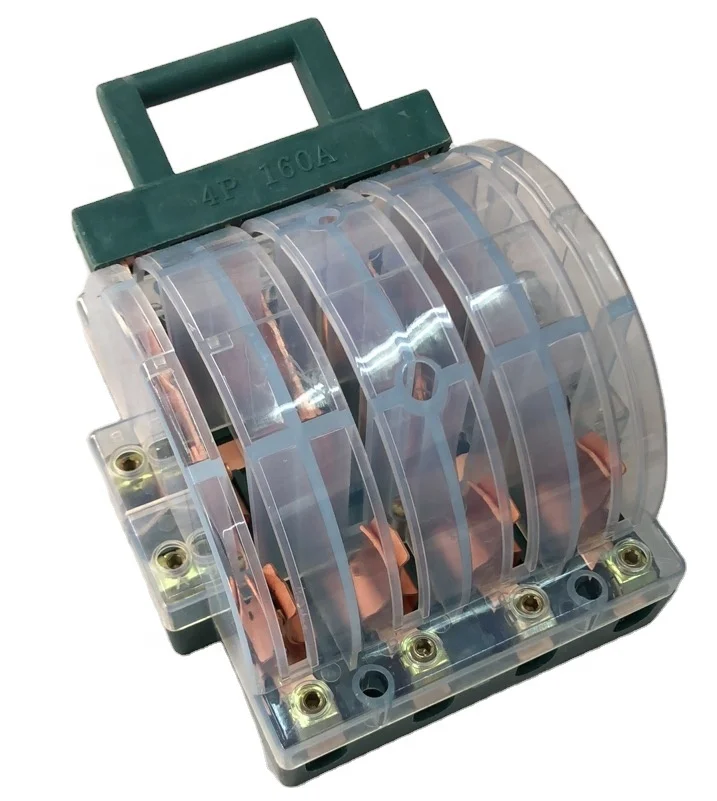 Iron Change Over 4P 160A 380V Four Throw Change Over Knife Switch