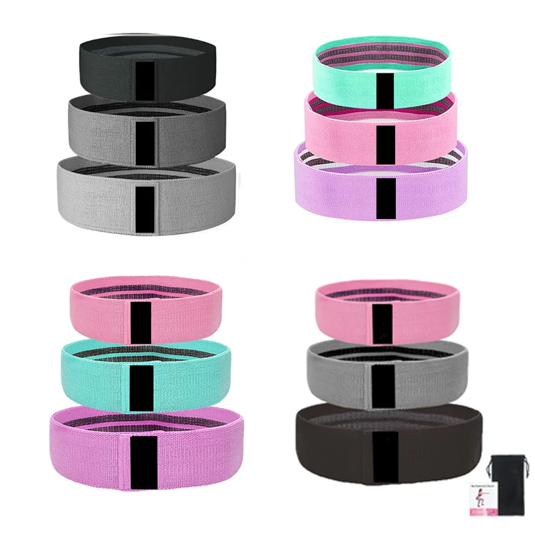 KS-1011-1#Fitness Hip Circle Resistance Band Gymnastics Bands For Yoga Muscle Training