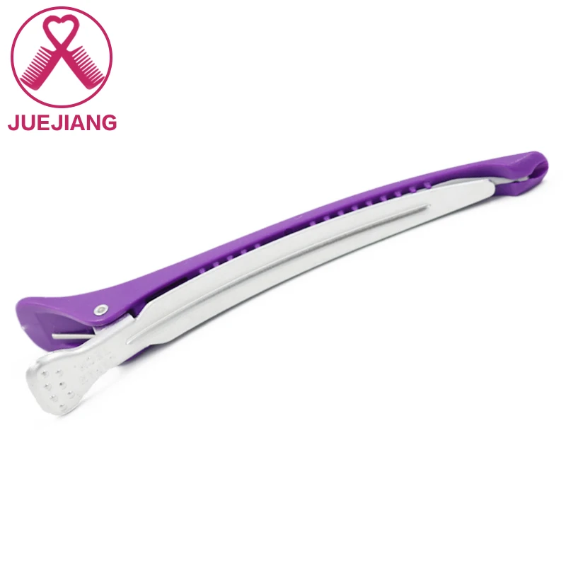 Профессиональная салонная пластиковая утка Нескользящая силиконовая утка заколка для волос секция заколка для волос для женщин