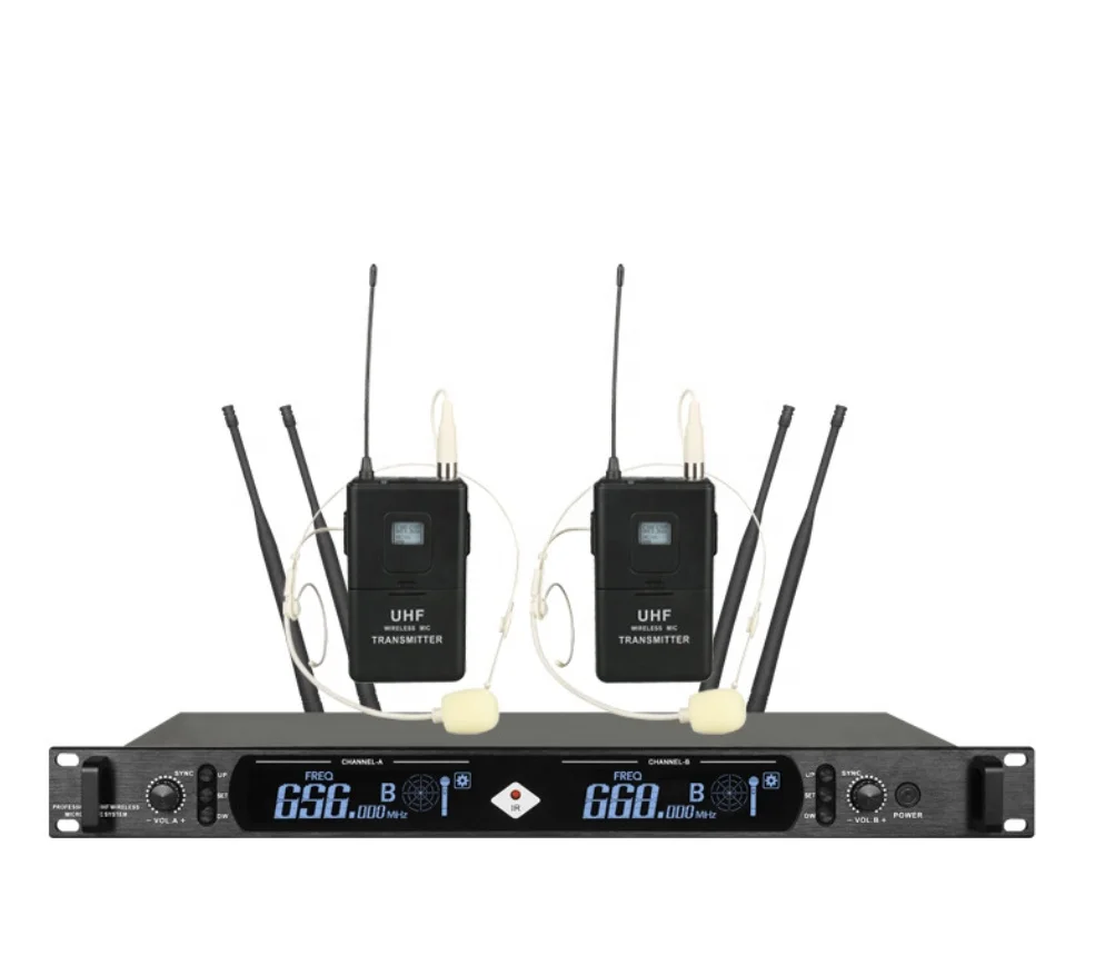 UHF wireless microphone for dj sound system  and microphone for conference system