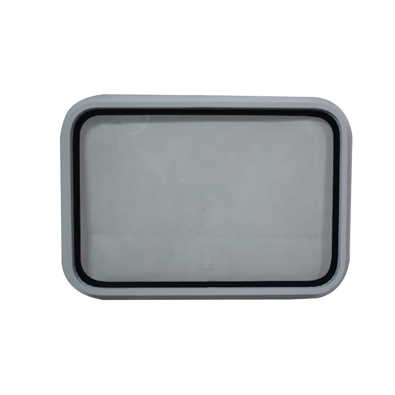 factory outlets Negative pressure ambulance fixed partition window vehicle van sliding windows with fram