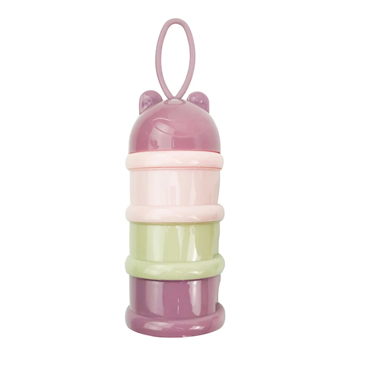 Three-layer Baby Milk  Powder Dispenser Container