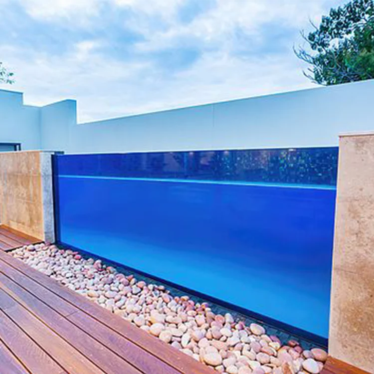Factory overground large 20-800 mm acrylic sheet clear acrylic wall swimming pool outdoor designs