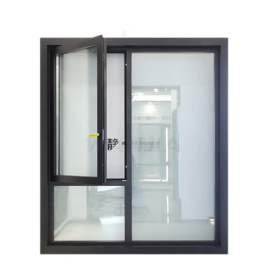 48 x 60 36 x 72 Customized PVC Casement Window Double Glazed PVC Casement Windows For Sale