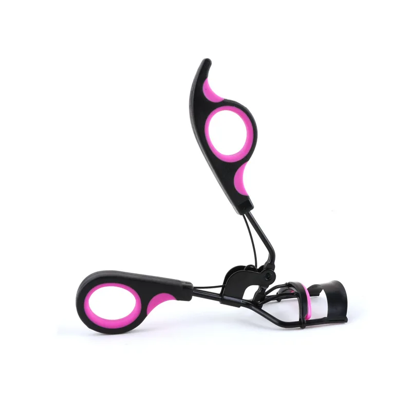 Professional Lash Curlers metal Eyelashes Comb with Silicone Pads Carbon Steel Eyelash Curler