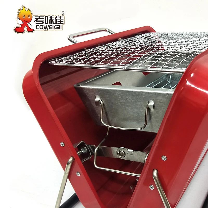 Factory OEM ODM Foldable Folding portable charcoal BBQ Barbecue Grill Outdoor