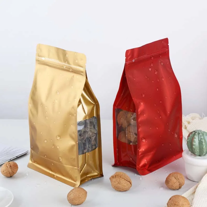 Bangdi Factory Matte Black Package Stand Up Pouch/Aluminum Foil Packaging Zip Lock Bag/Doypack Mylar Storage Food Bags