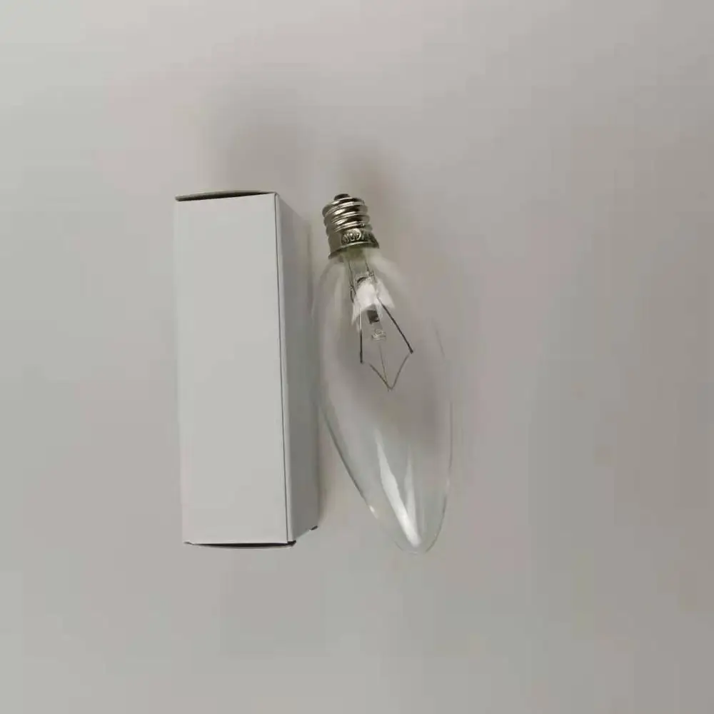 25W 40W candle bulb E12 E14 E26 E27 B22 modern chandelier light candelabra Tungsten Filament Incandescent Bulbs C35 C32 C26