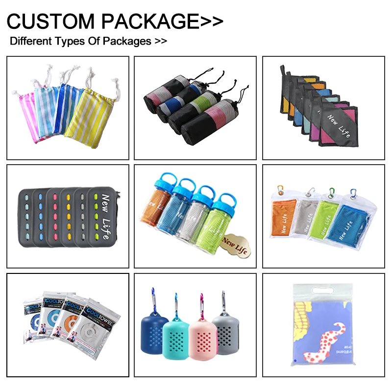 Soft Breathable Microfiber Ice Towel for Gym Running Golf Workout Camping Fitness Travel Refreshing Cooling Towel