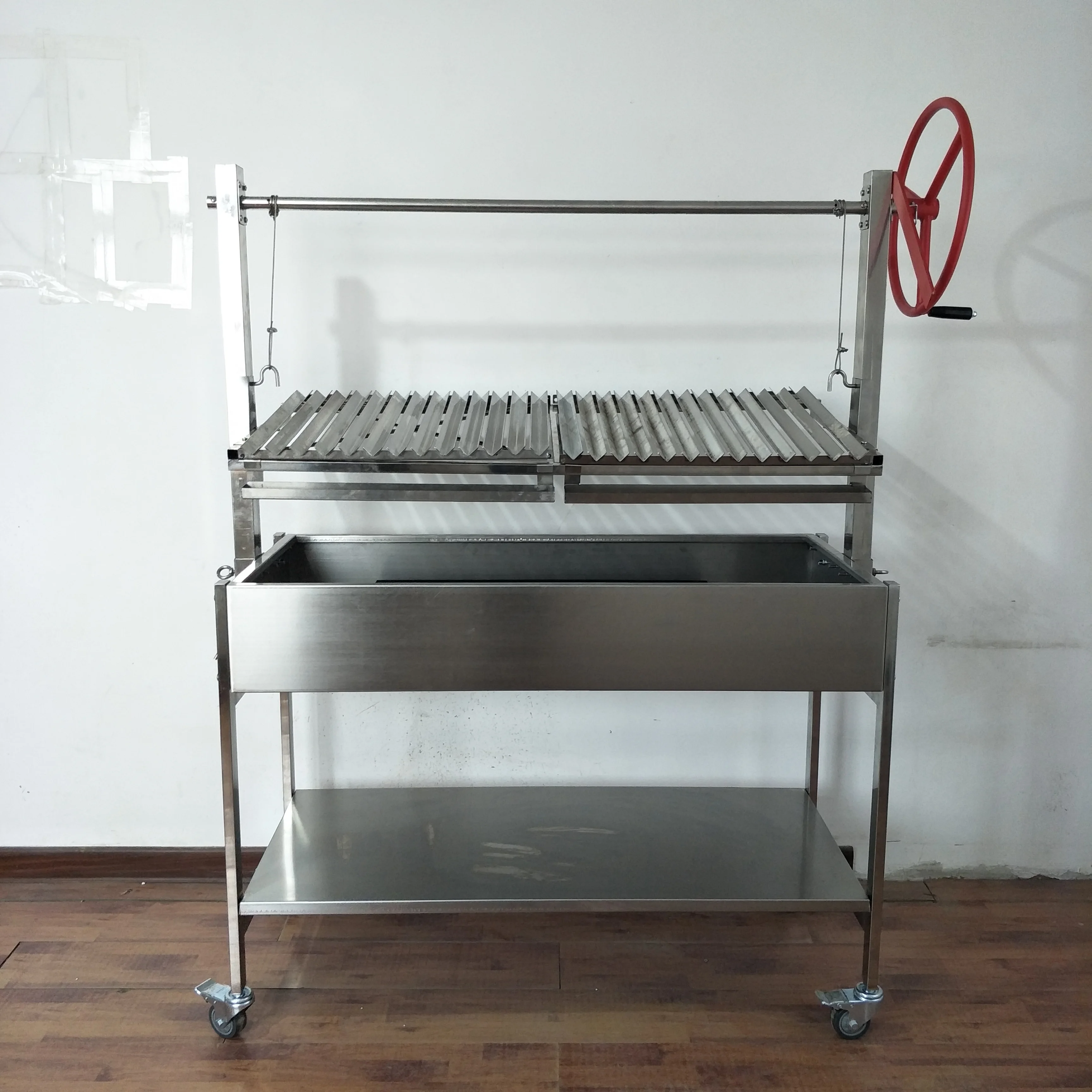 Argentine bbq adjustable parrilla  groover asado bbq grill
