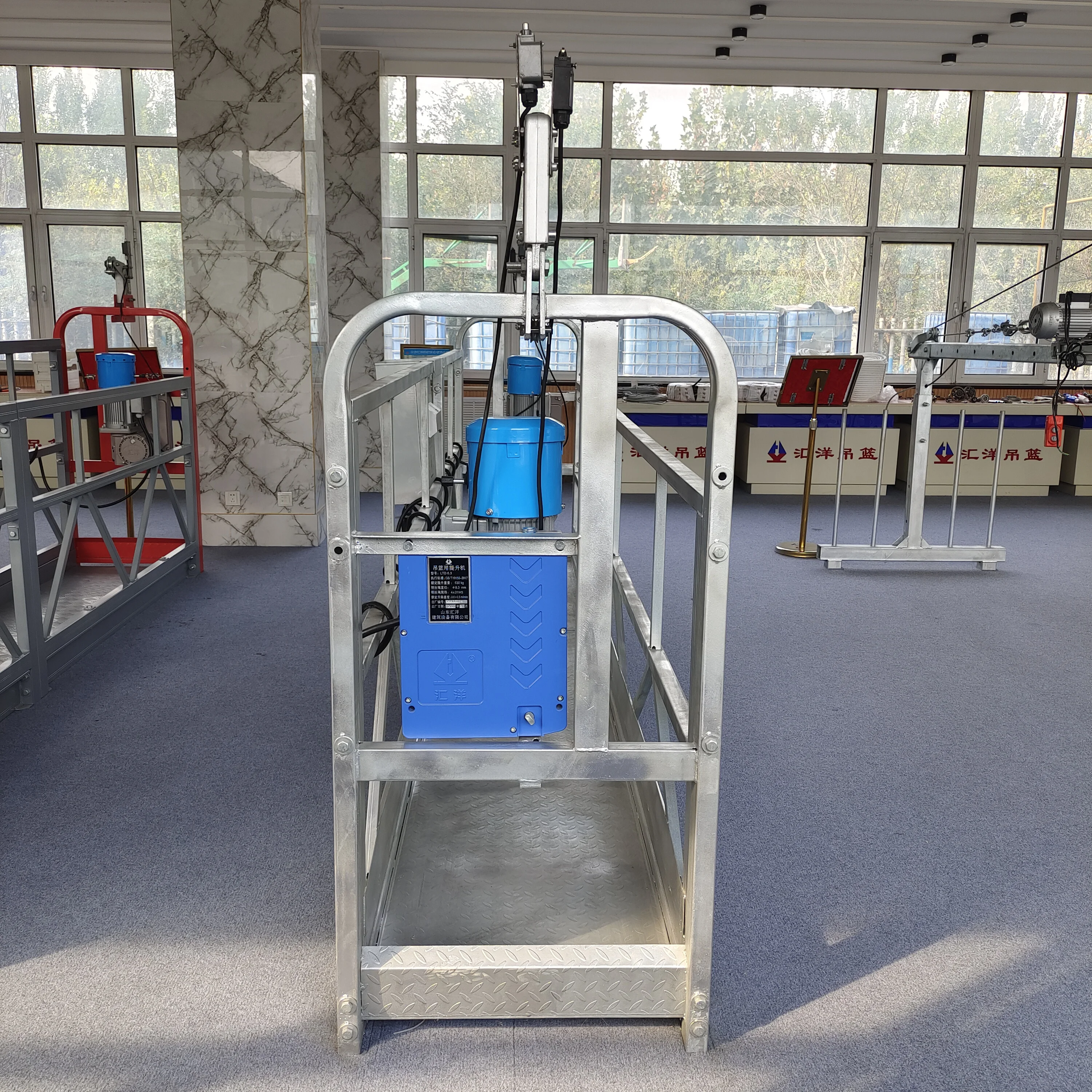 6m Suspended Platform CE ISO Passed Window Cleaning Suspended Cradle