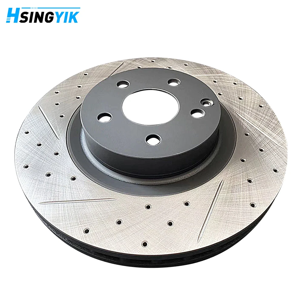 Hsingyik 26700-FE000 316x20.1mm Rear Brake Disc Rotor for Subaru Impreza (GD, GG) 2.0 2.5 WRX STi AWD