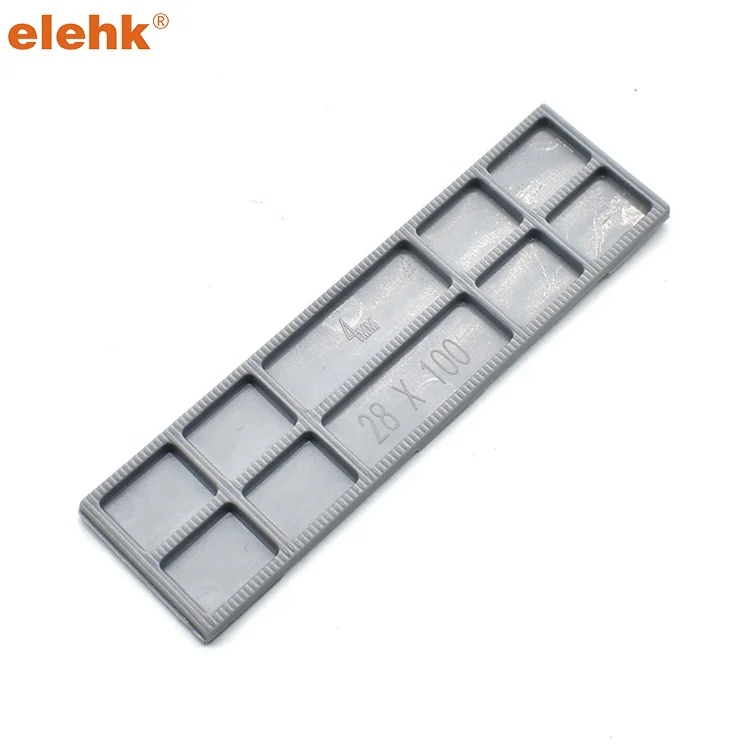 Elehk остекленные стекла, плоские упаковщики, плоские прокладки, индивидуальный плоский пластиковый упаковщик для окон и дверей