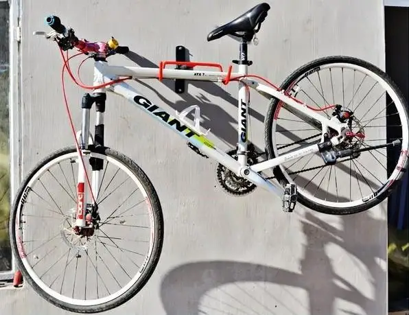 Bike Hanger Wall Mount Bike Hook Foldable Bicycle Holder Garage Bike Storage Bicycle Heavy Duty Screws