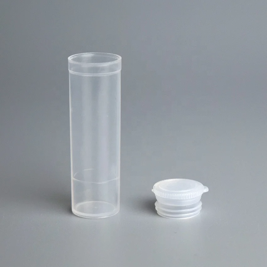 5ml Polypropylene Pharmacy Vials (Pill Containers) with snap cap, small sample vials