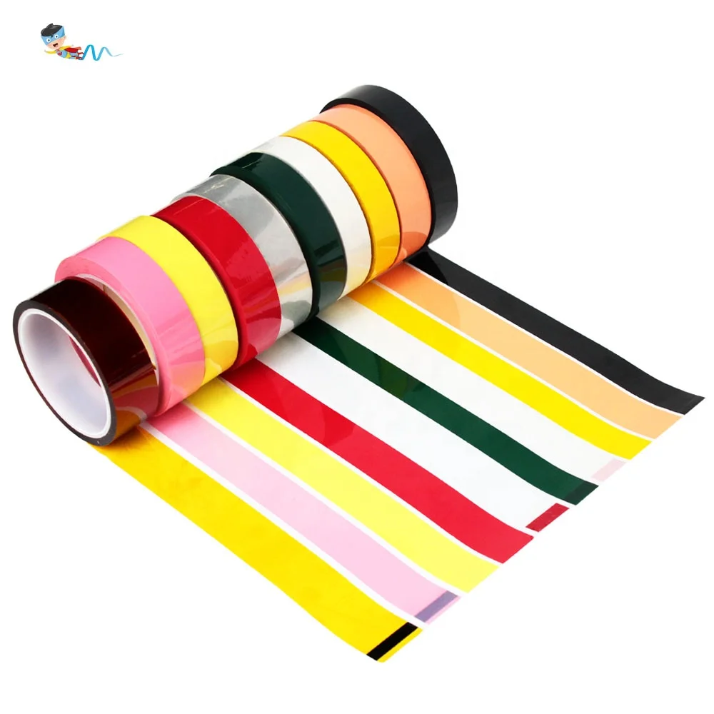4- Whiteboard Pinstripe Desktop Positioning Electrical Transformer Mara Polyester PET Film Acrylic Glue Mylar Self Adhesive Tape
