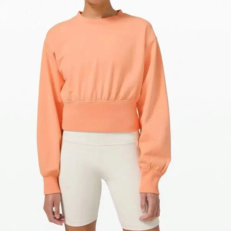 2021 High Fashion Streetwear Womens Hoodies Sweatshirts Pullover Crop Top Hoodies For Women