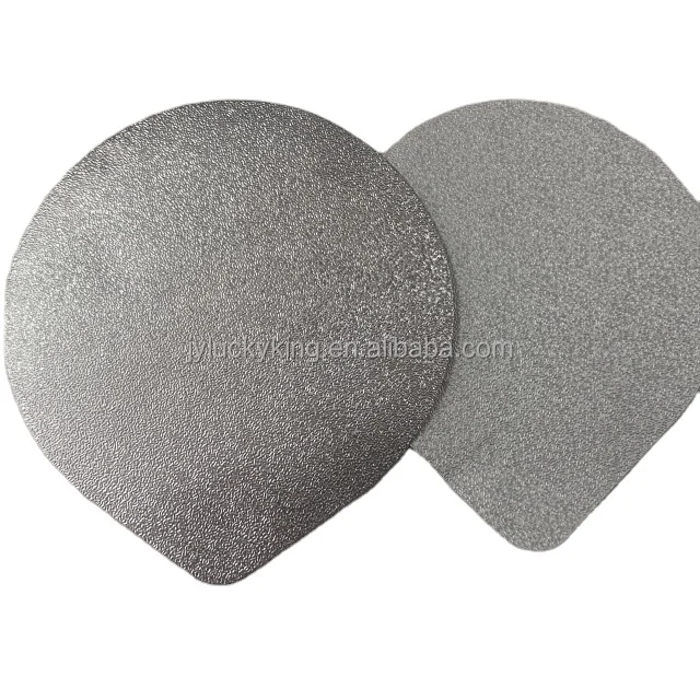 Die cutting embossing coating PP lacquer AL sealing foil lid for disposable cup