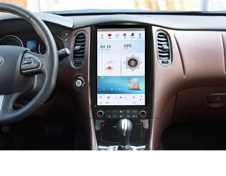 Автомобильный мультимедийный плеер на Android радиоприемник для Infiniti QX50 EX25 EX37 EX35 13 6-2007 радио в стиле Тесла мультимедиа FHD 2013 дюйма