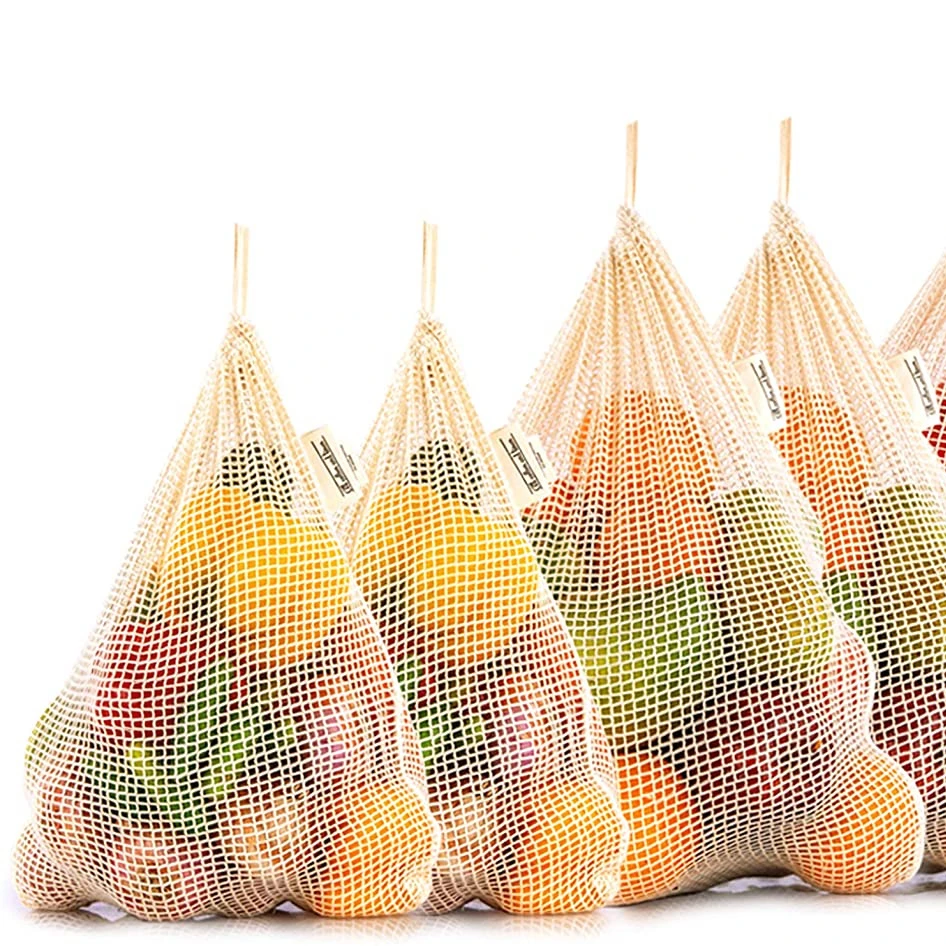 bolsa de 50 kg de malla red de malla de frutas bolsas de embalaje en rollo bolsas de malla al por mayor