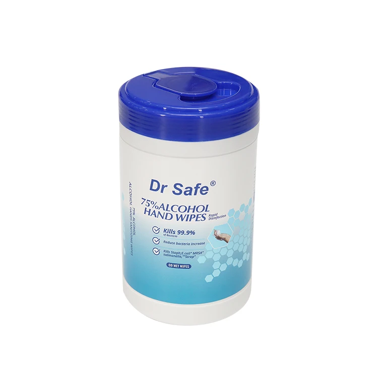Wet Wipes Manufacturer Antibacterial Wipes 75% Alcohol Wipes