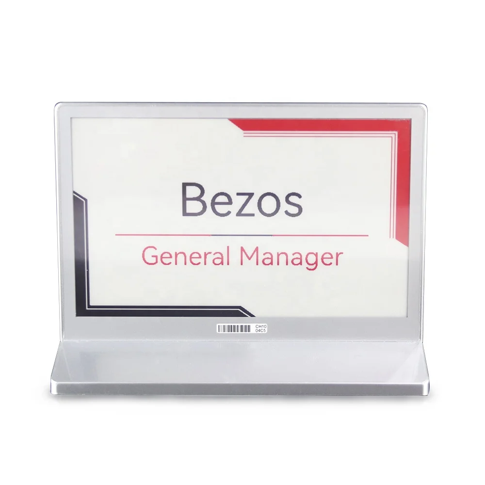 Bluetooth E-paper E-ink беспроводные этикетки и роутеры электронная Двусторонняя вывеска для