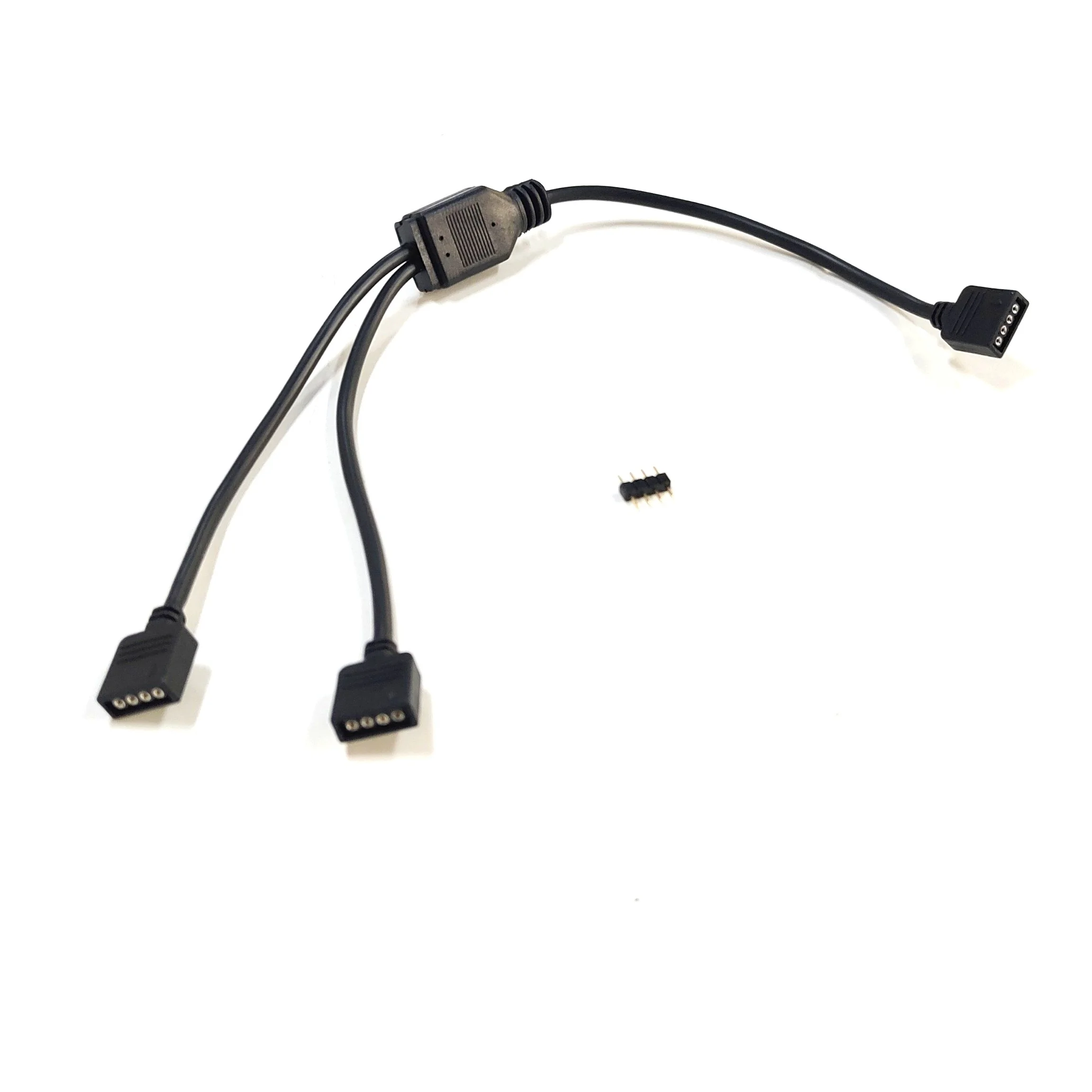 5v 3 pin 1 to 4 splitter argb psu extension cable female female male Argb adapter fan power wire extension cord