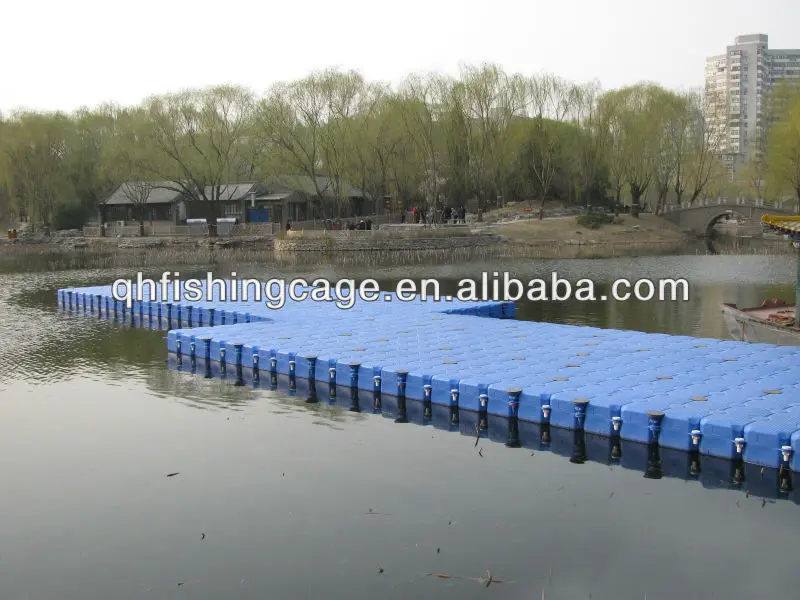 Прочная модульная плавающей понтон для отдыха на платформе