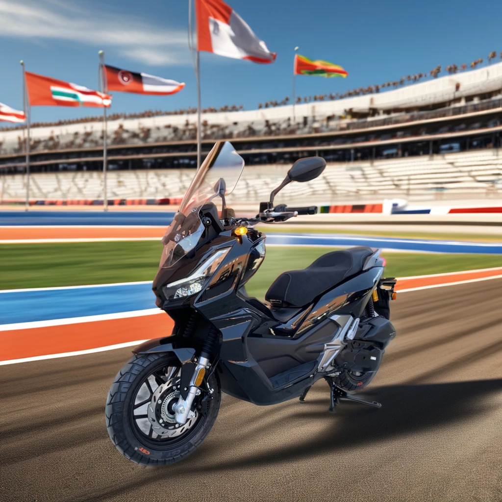 New designed ADV200CC highpowerful Gas motorcycle with 180cc loncin water cooled engine max speed 100km/h Gas moped on road