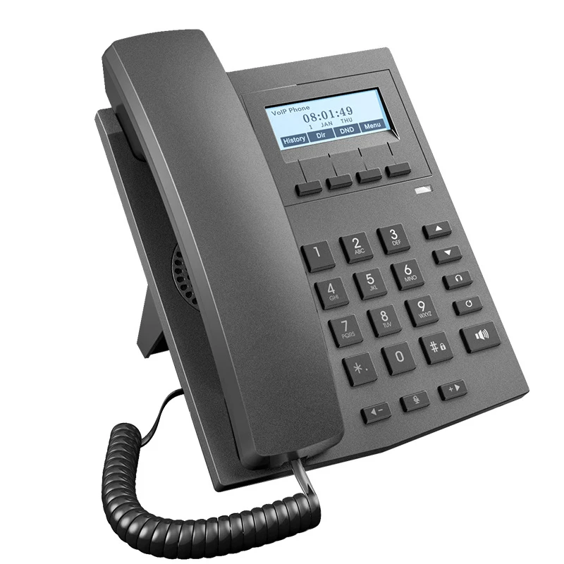 Telephone Products SIP Phone multi account OEM POE VOIP HD Voice switch IP Phone Support Cheap Business IP Phone LAN based