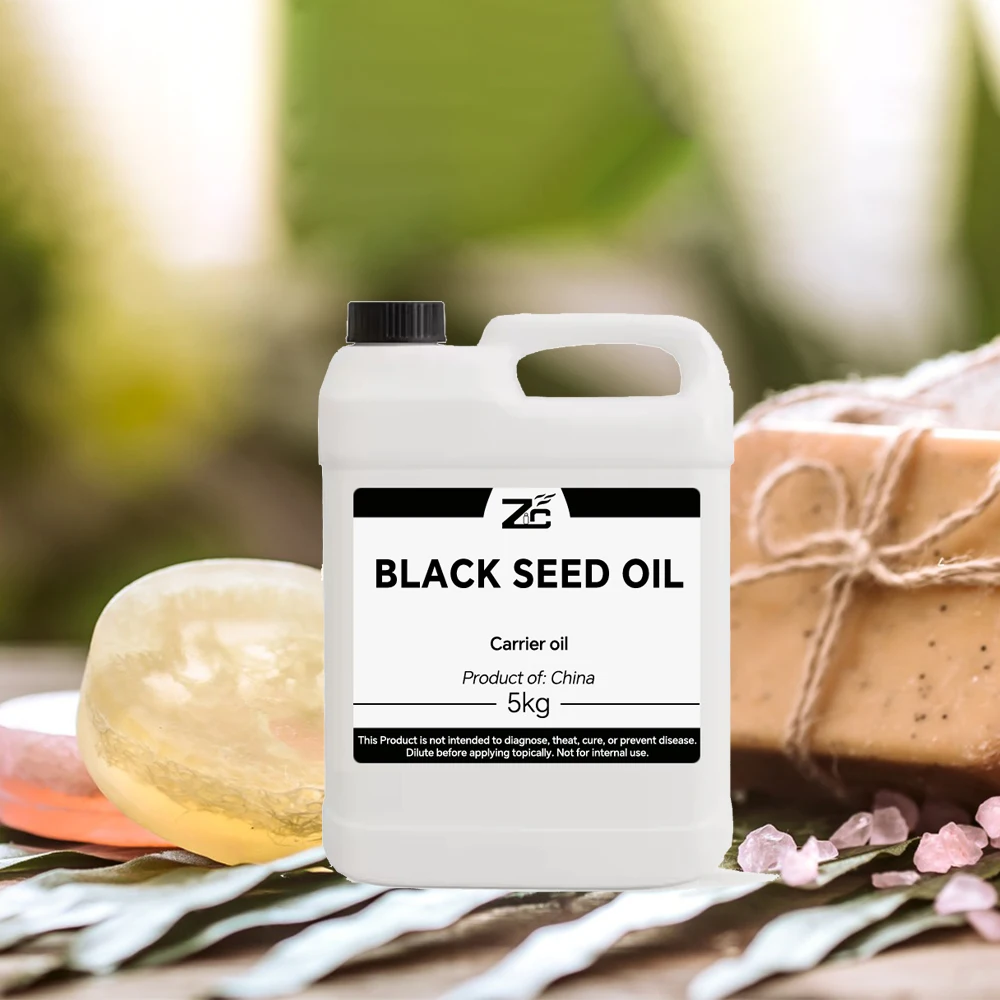Skin Care Black Seed Oil Organic Pure Natural  Cold Pressed Black Cumin Seed Oil for Sale