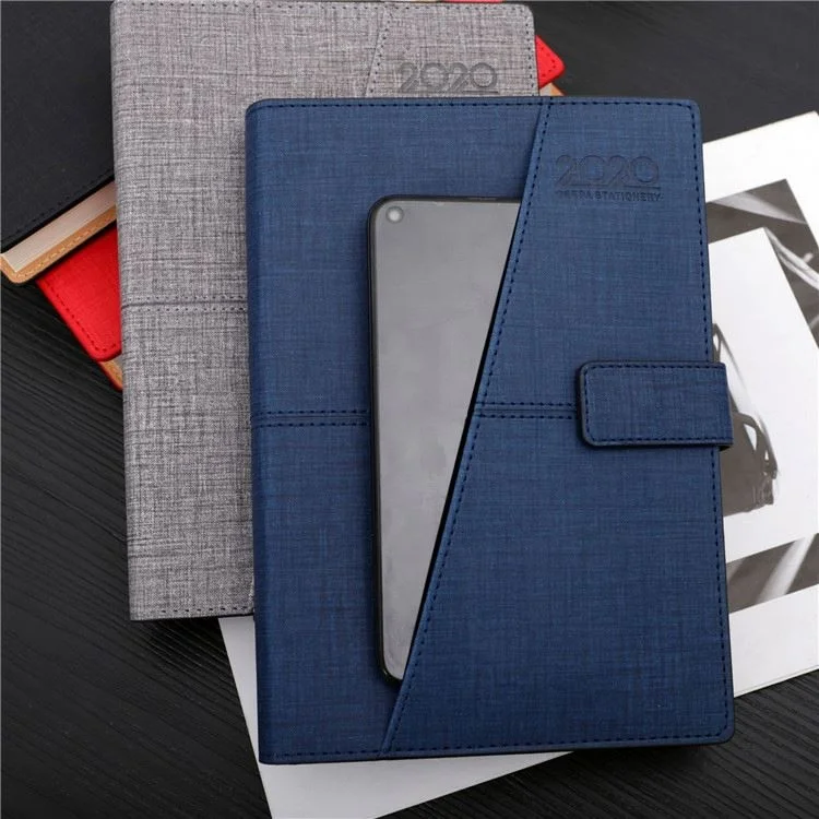 school supply 2021 new design planner leather customize notebook custom printing journal