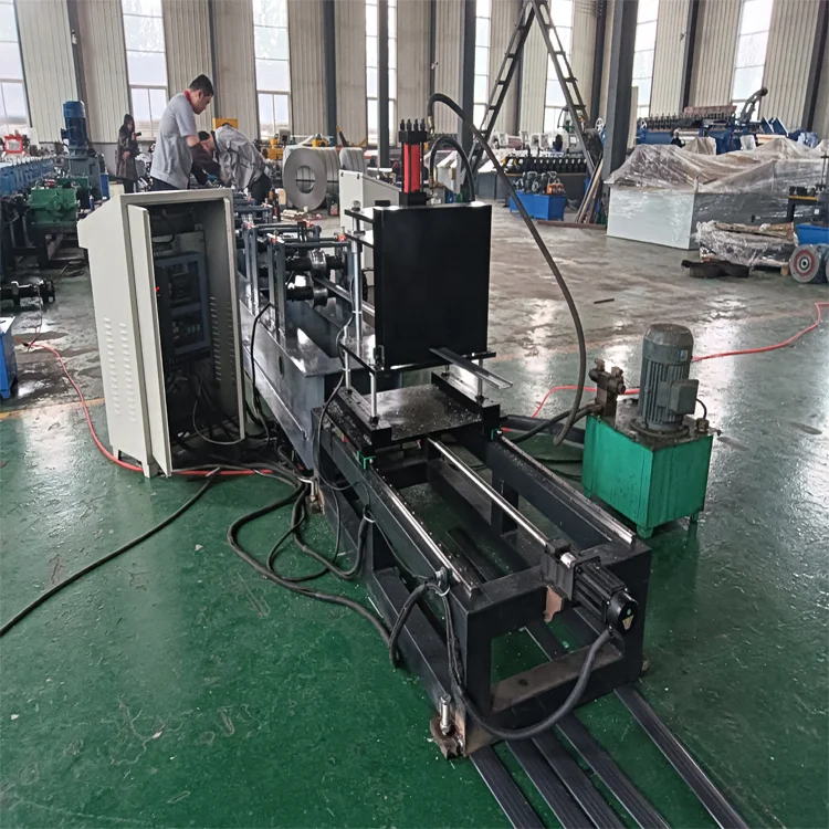 High Speed Galvanized Steel Metal Slat Roller up Shutter Door Frame Profile Panel Roll Forming Making Machine
