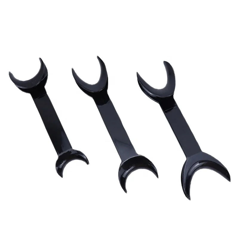 Plastic Double Head Oral Mouth Opener Straight Orthodontic Retractor Dental Lip and Cheek Retractor