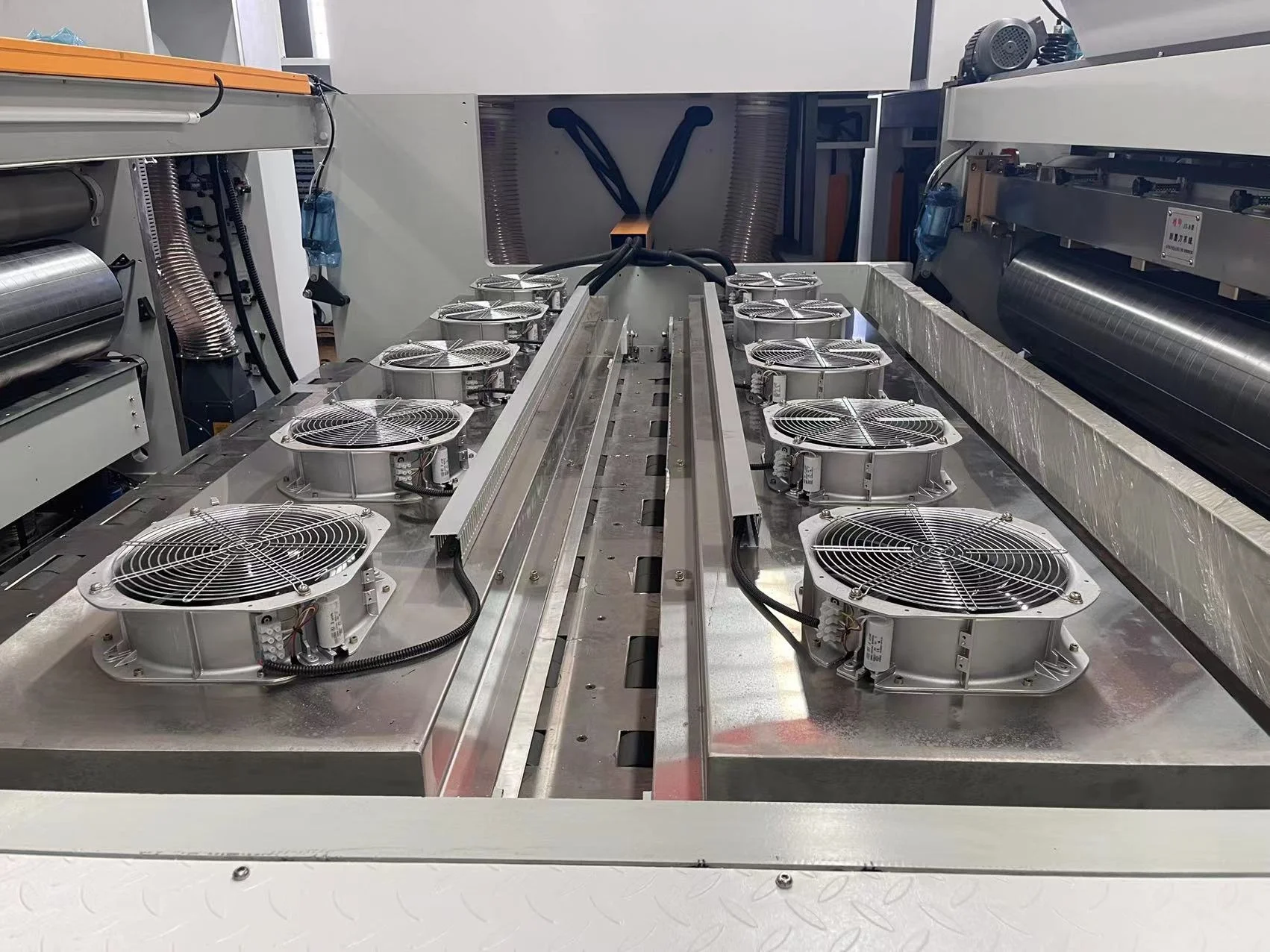 CE certification approved Corrugated paperboard ceramic roller printing machine